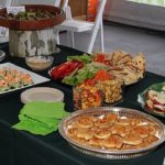 Hors d'oeuvres at the 2019 Wine & Dine reception