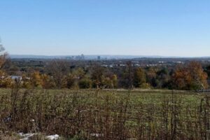 Photograph of Hartford skyline from Hawk Hill