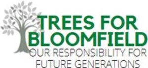 Logo for the Trees for Bloomfield campaign